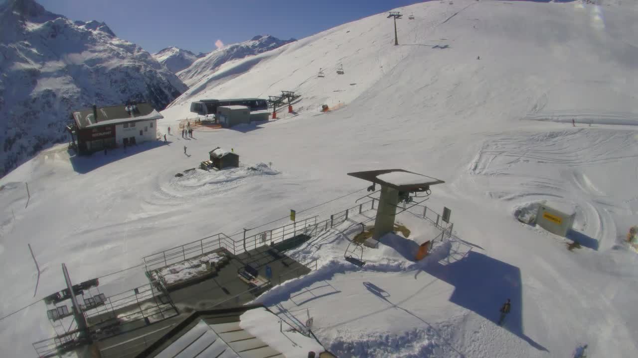 Archiv Foto Webcam Panoramarestaurant Stablein (Vent)