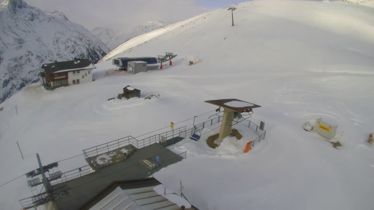 Archiv Foto Webcam Panoramarestaurant Stablein (Vent)