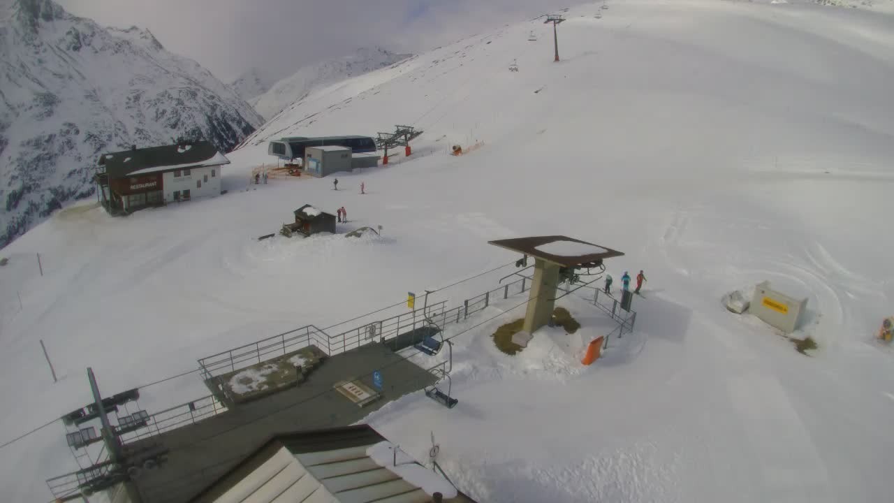 Archiv Foto Webcam Panoramarestaurant Stablein (Vent)