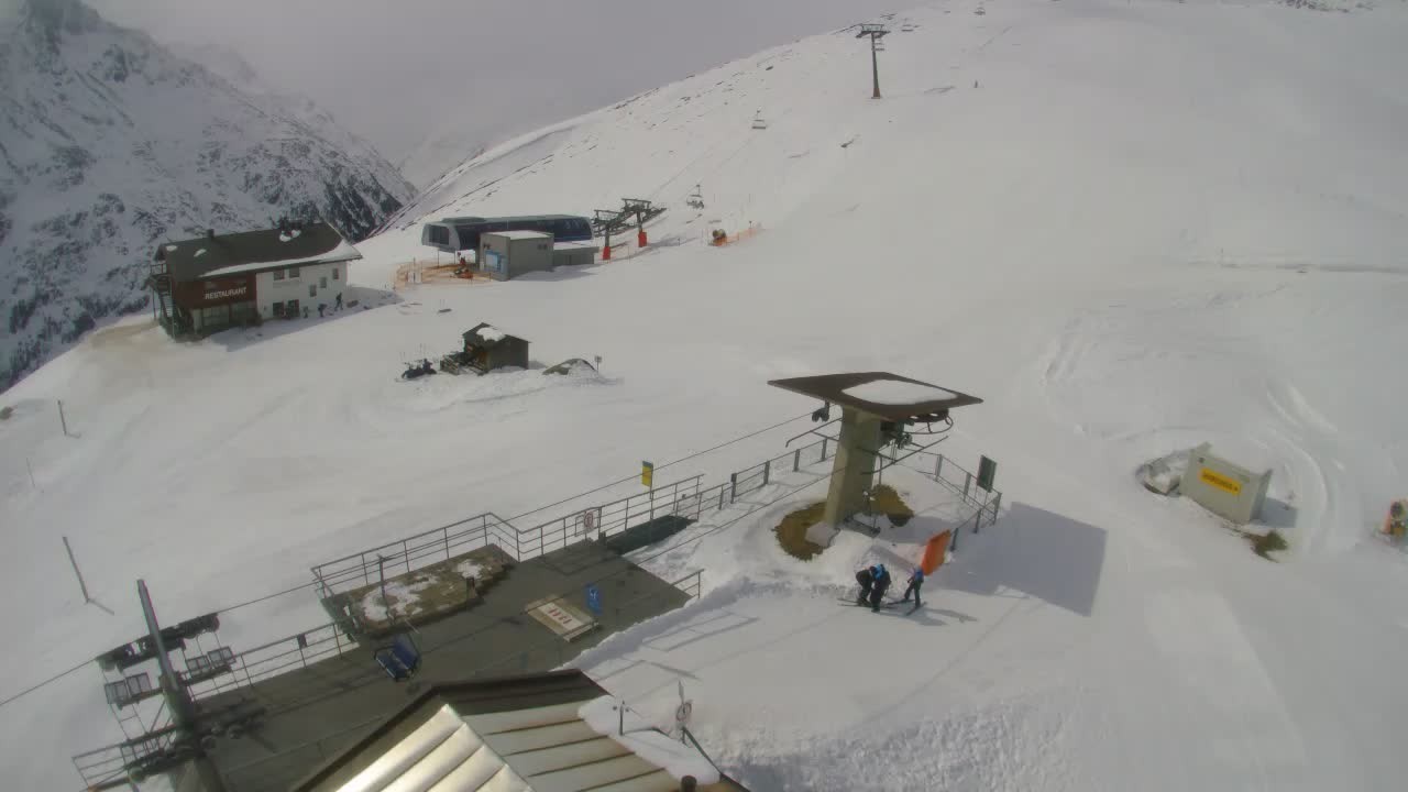 Archiv Foto Webcam Panoramarestaurant Stablein (Vent)