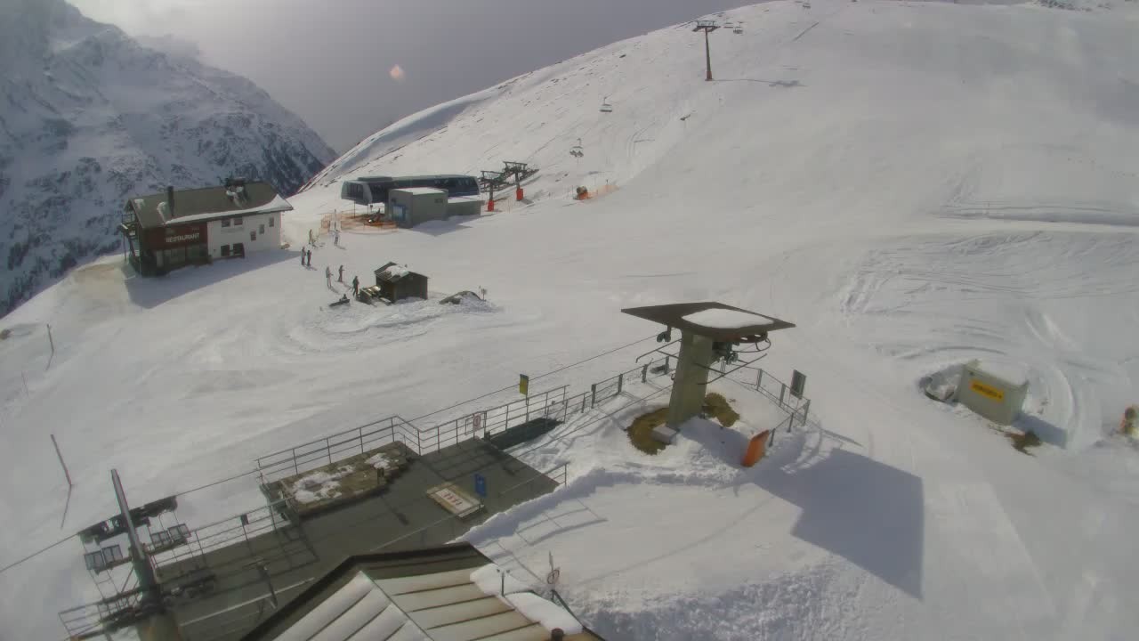 Archiv Foto Webcam Panoramarestaurant Stablein (Vent)