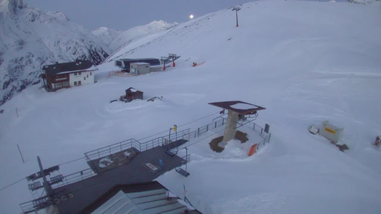 Archiv Foto Webcam Panoramarestaurant Stablein (Vent)