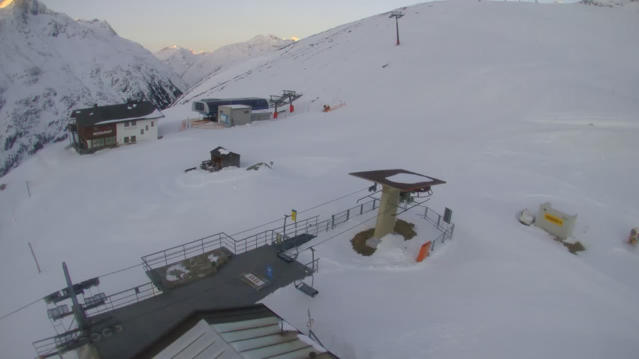 Archiv Foto Webcam Panoramarestaurant Stablein (Vent)