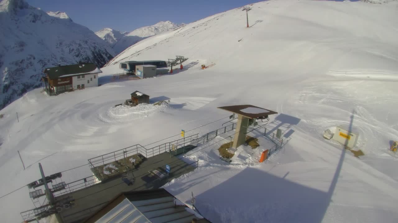 Archiv Foto Webcam Panoramarestaurant Stablein (Vent)