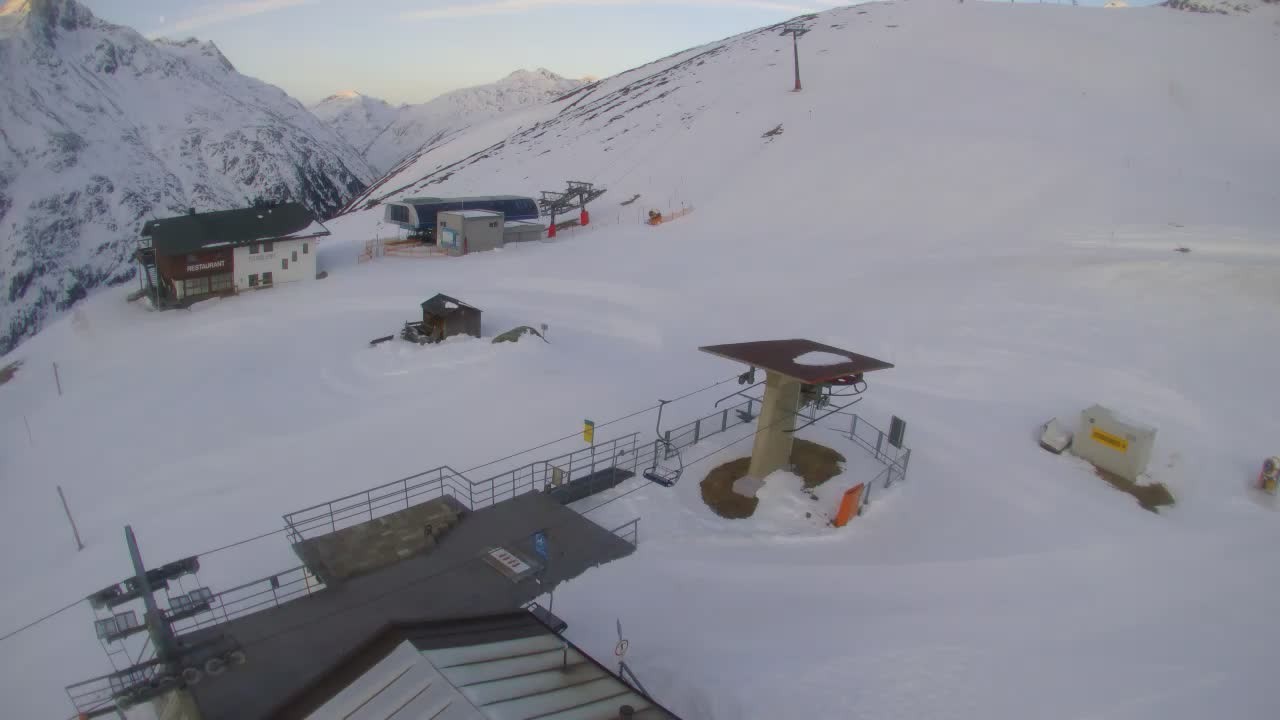 Archiv Foto Webcam Panoramarestaurant Stablein (Vent)