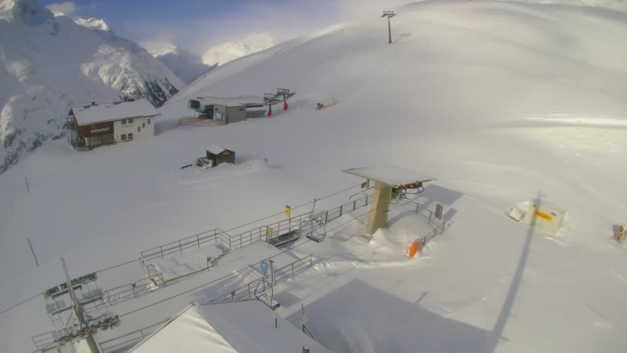 Archived image Webcam Vent - Panoramarestaurant Stablein