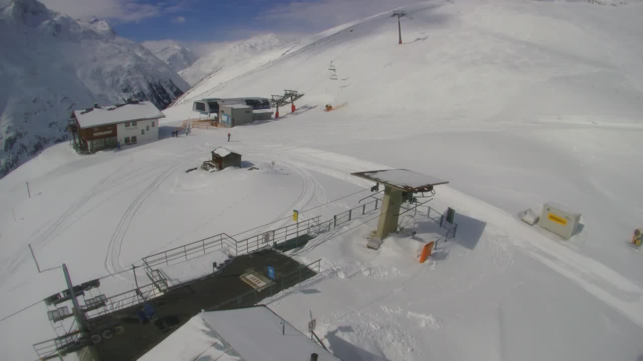 Archived image Webcam Vent - Panoramarestaurant Stablein