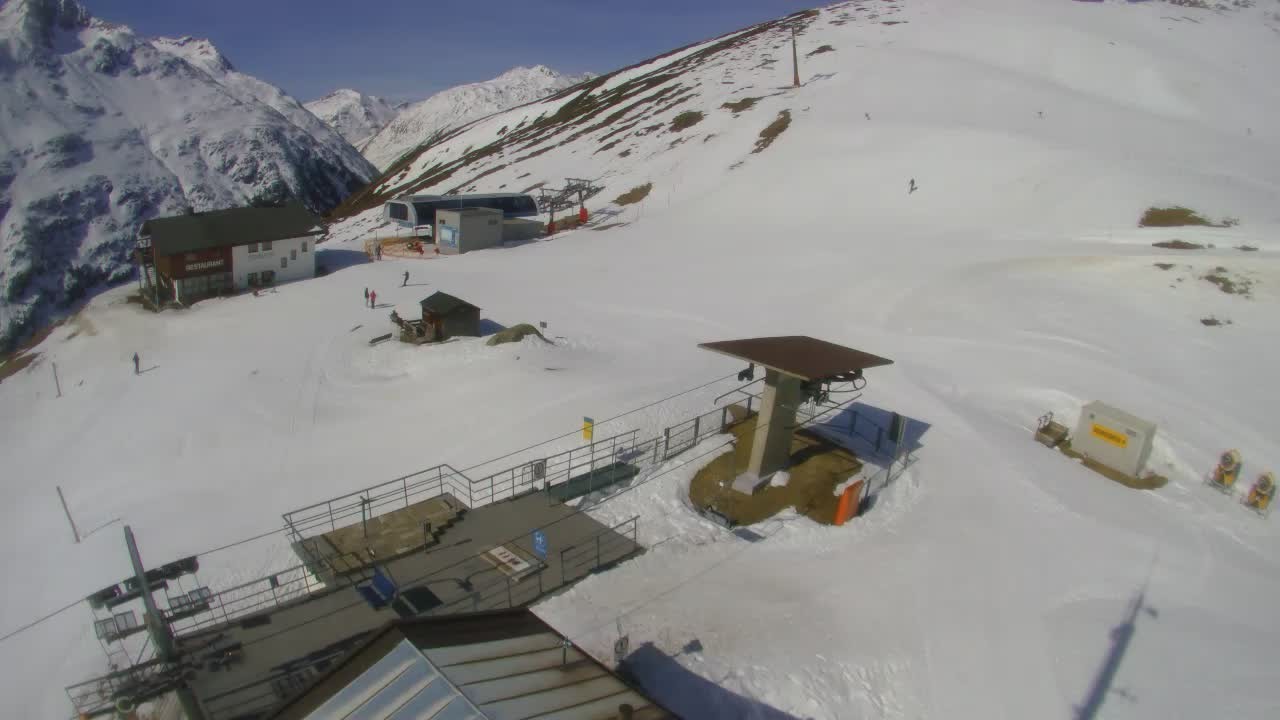 Archiv Foto Webcam Panoramarestaurant Stablein (Vent)