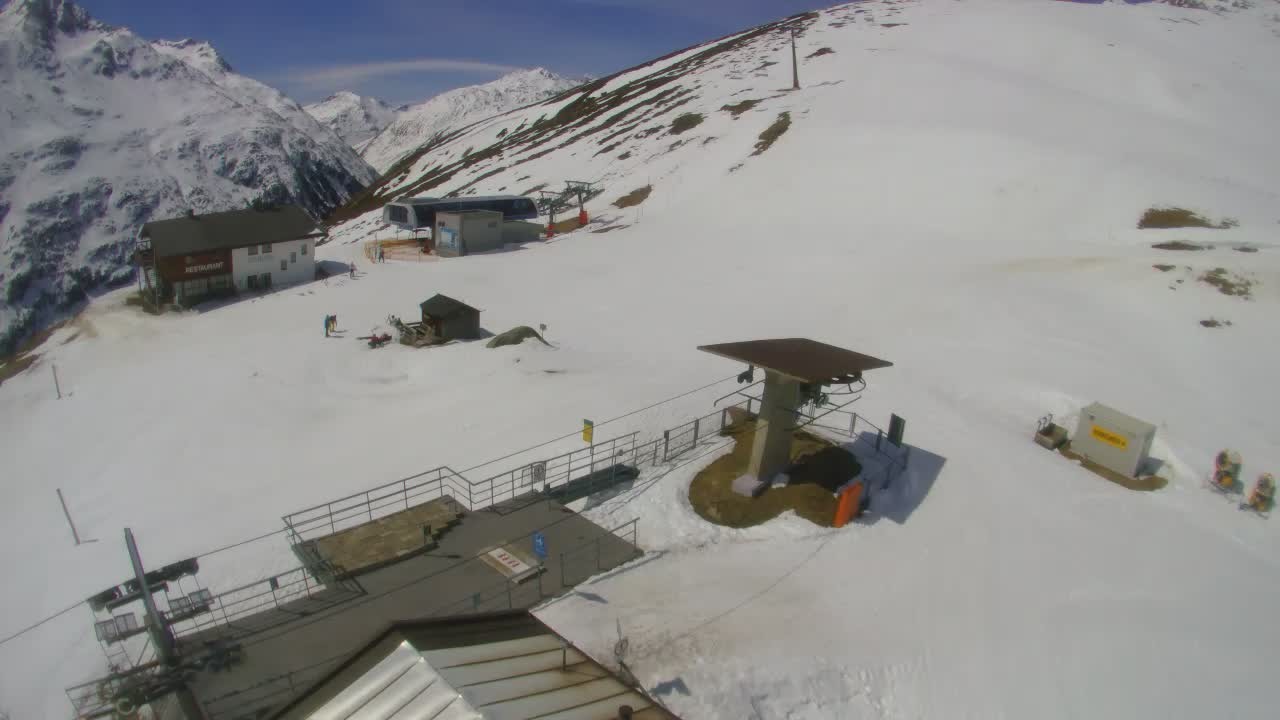 Archiv Foto Webcam Panoramarestaurant Stablein (Vent)