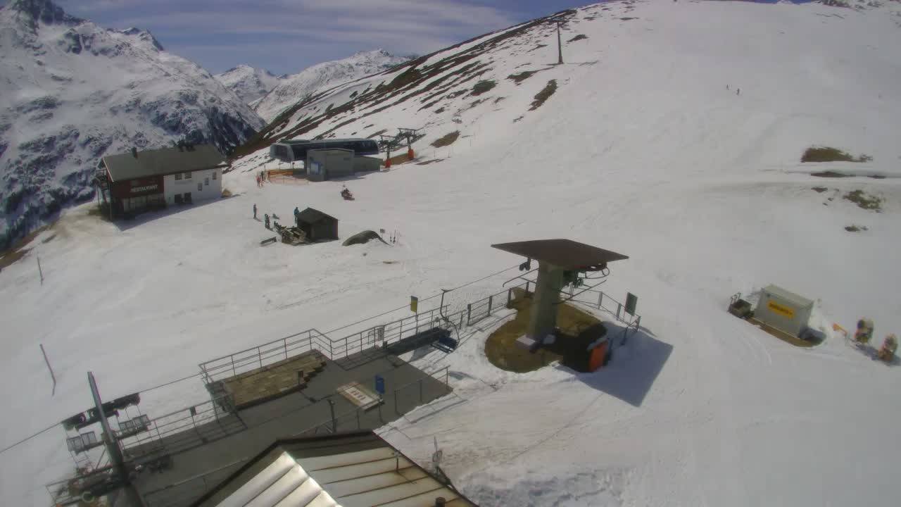 Archiv Foto Webcam Panoramarestaurant Stablein (Vent)
