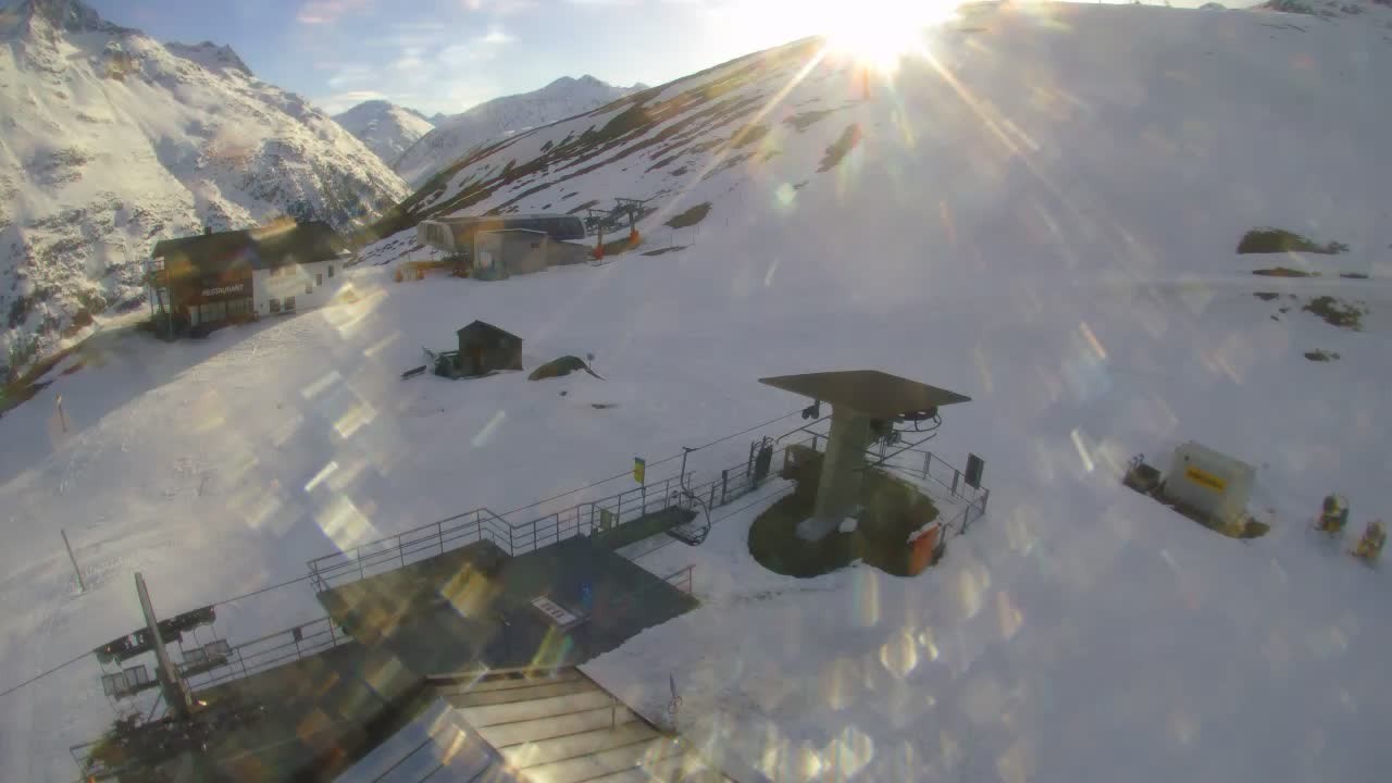 Archiv Foto Webcam Panoramarestaurant Stablein (Vent)