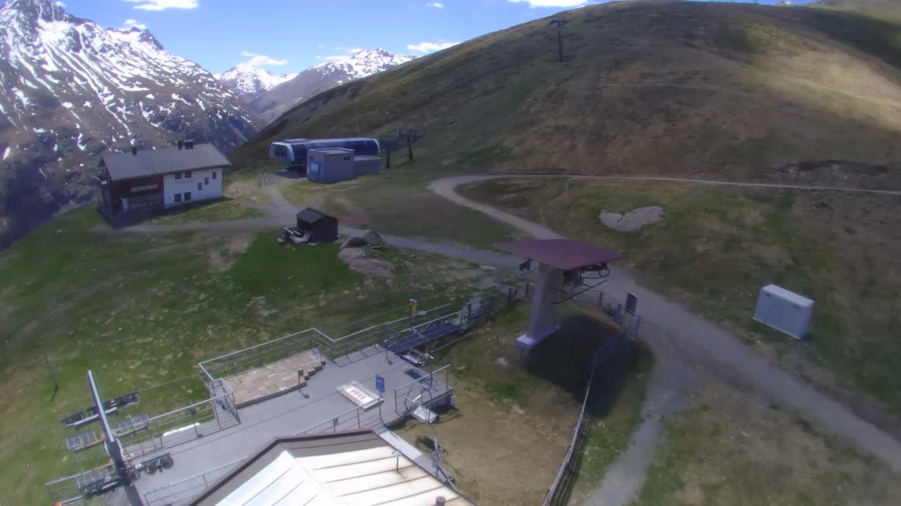 Archiv Foto Webcam Panoramarestaurant Stablein (Vent)