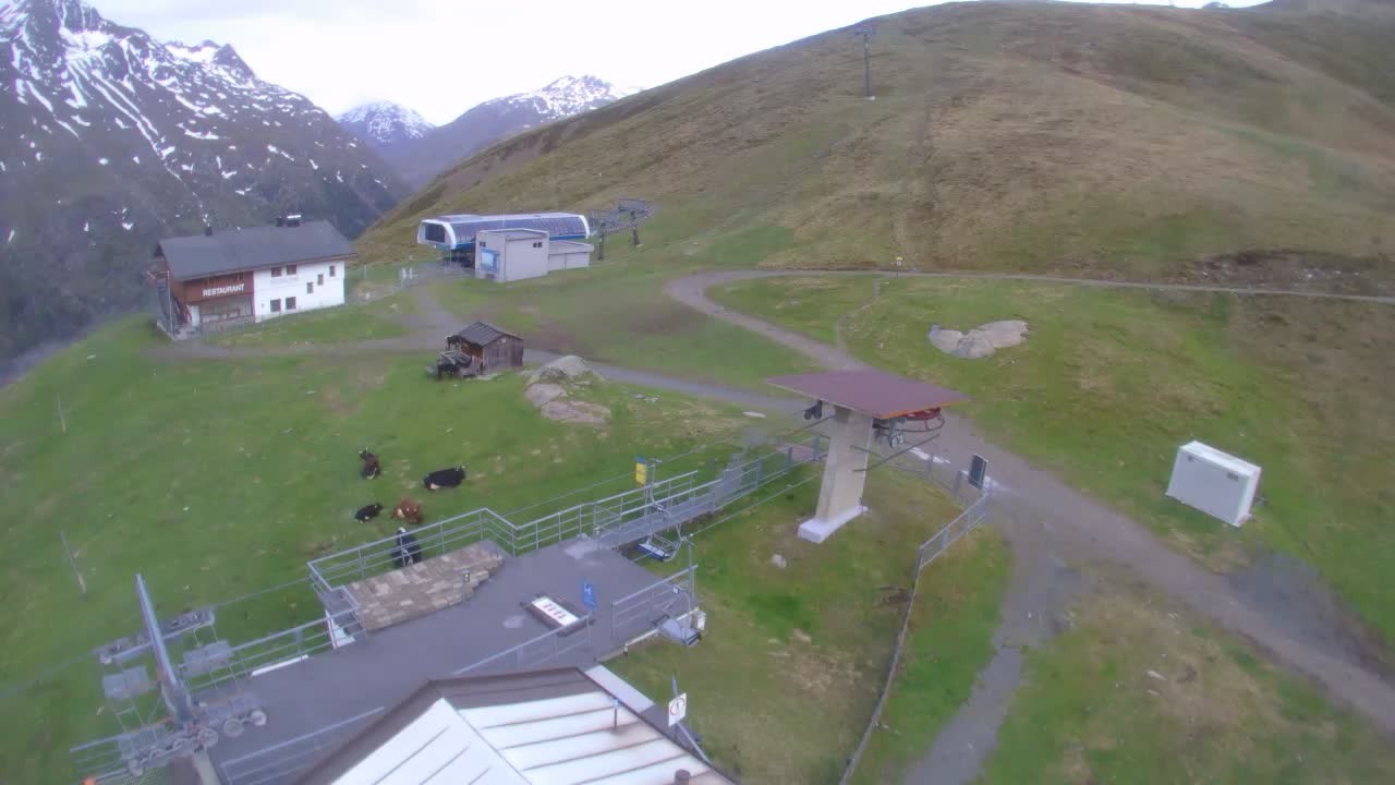Archiv Foto Webcam Panoramarestaurant Stablein (Vent)
