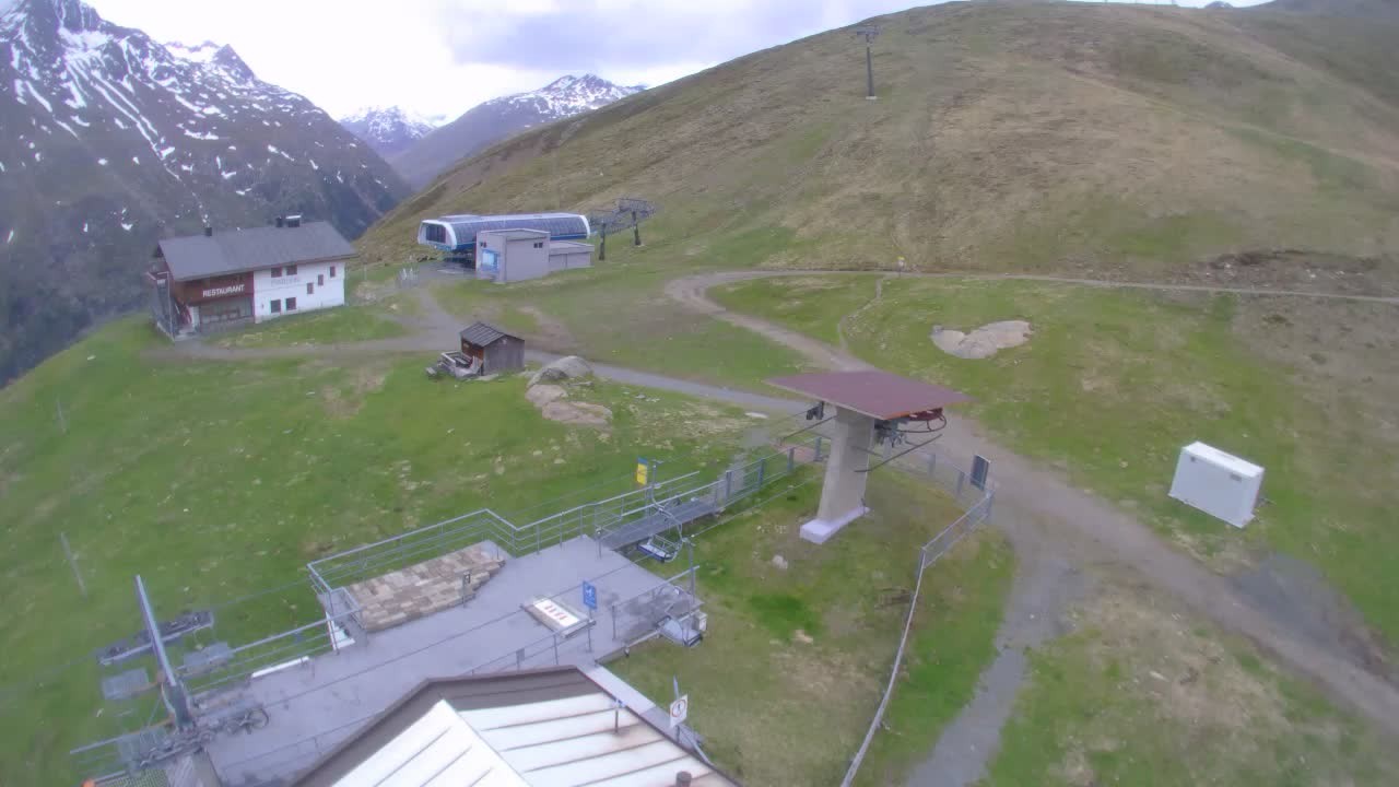 Archiv Foto Webcam Panoramarestaurant Stablein (Vent)