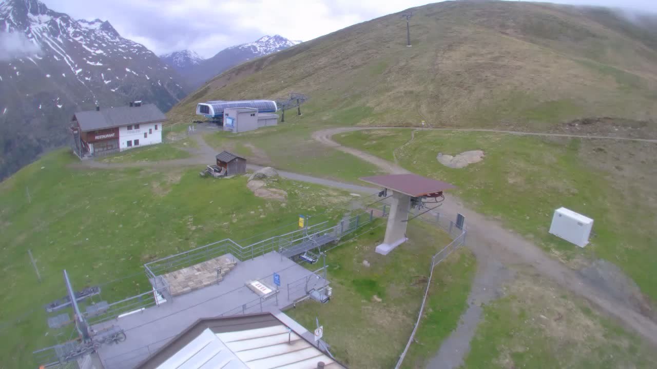 Archiv Foto Webcam Panoramarestaurant Stablein (Vent)