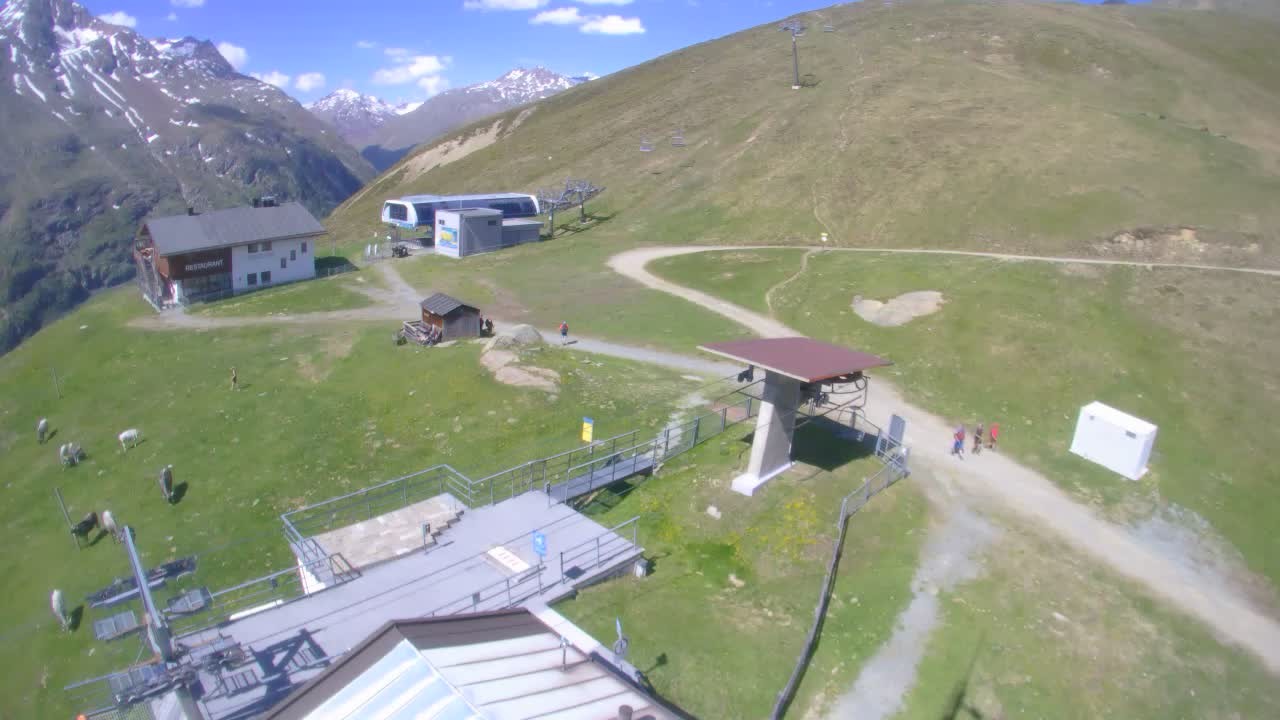Archiv Foto Webcam Panoramarestaurant Stablein (Vent)