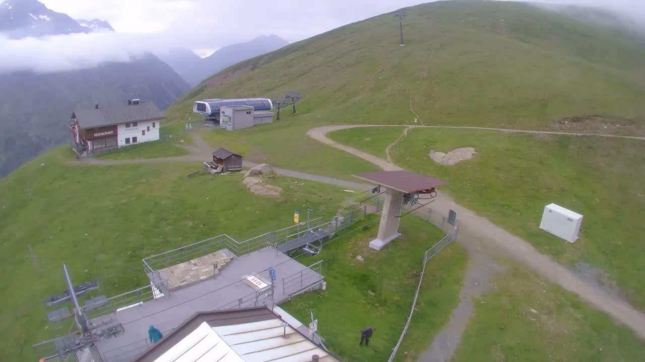 Archived image Webcam Vent - Panoramarestaurant Stablein