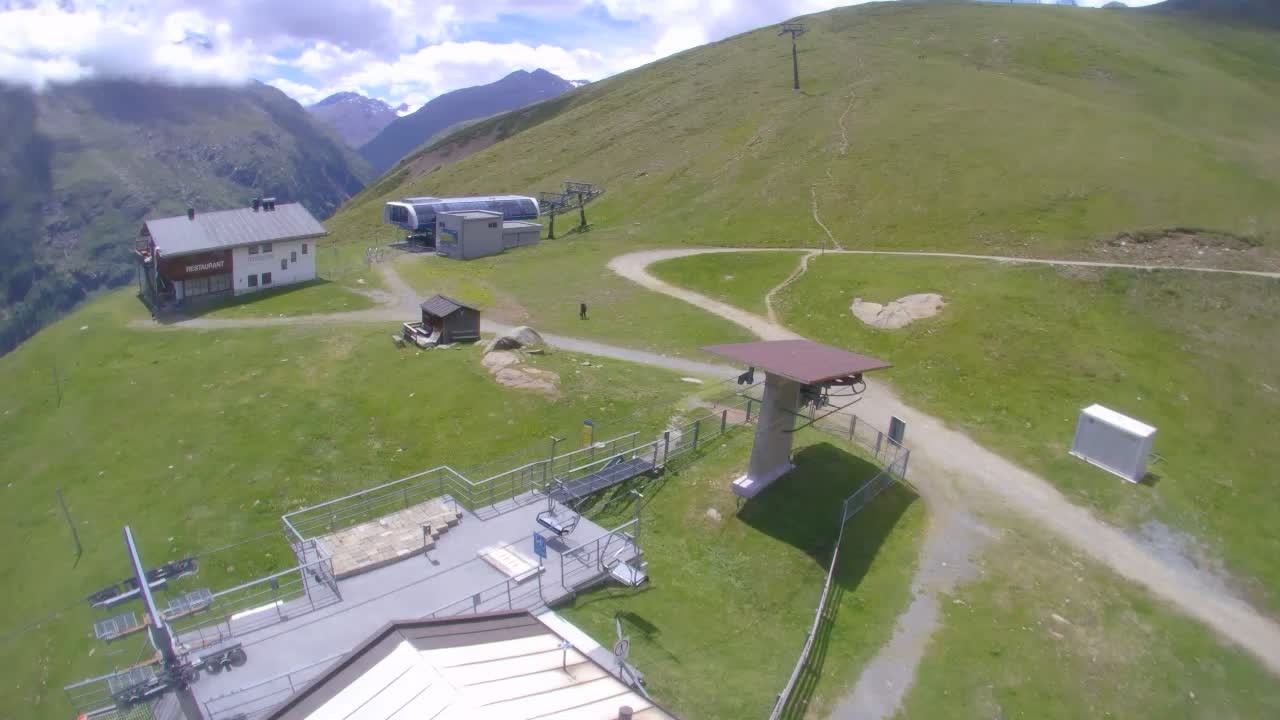 Archived image Webcam Vent - Panoramarestaurant Stablein