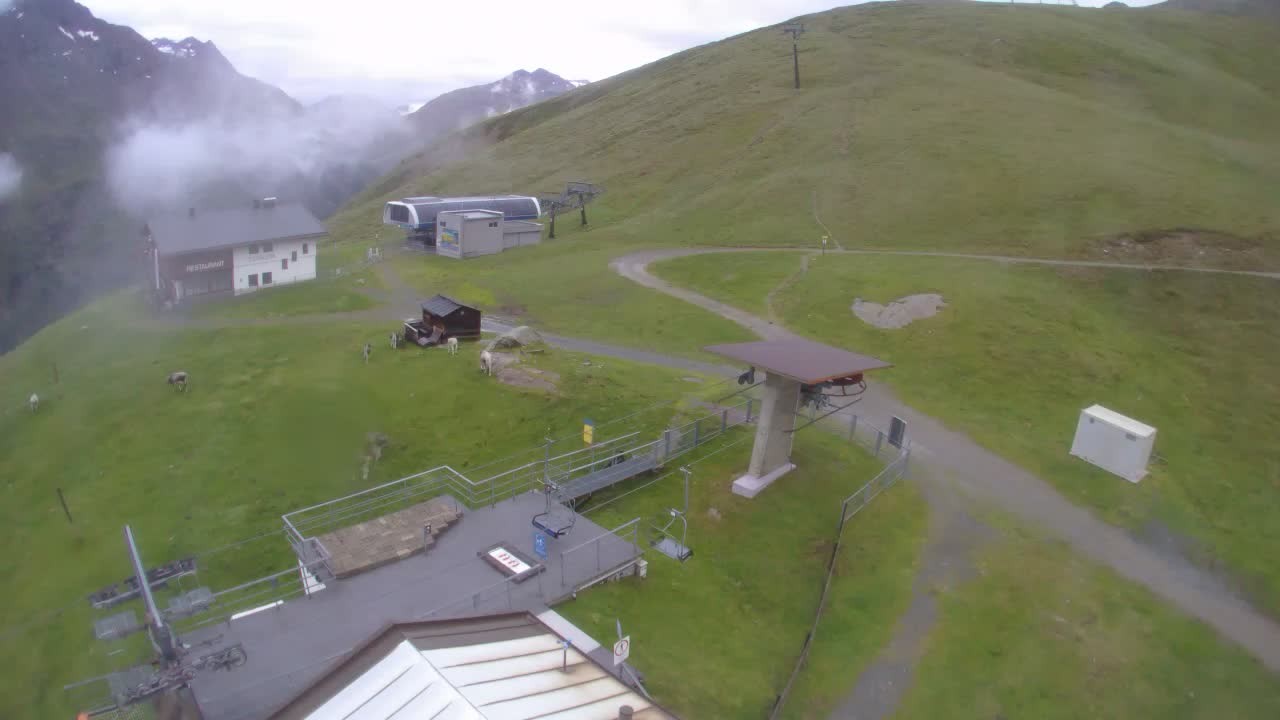 Archiv Foto Webcam Panoramarestaurant Stablein (Vent)