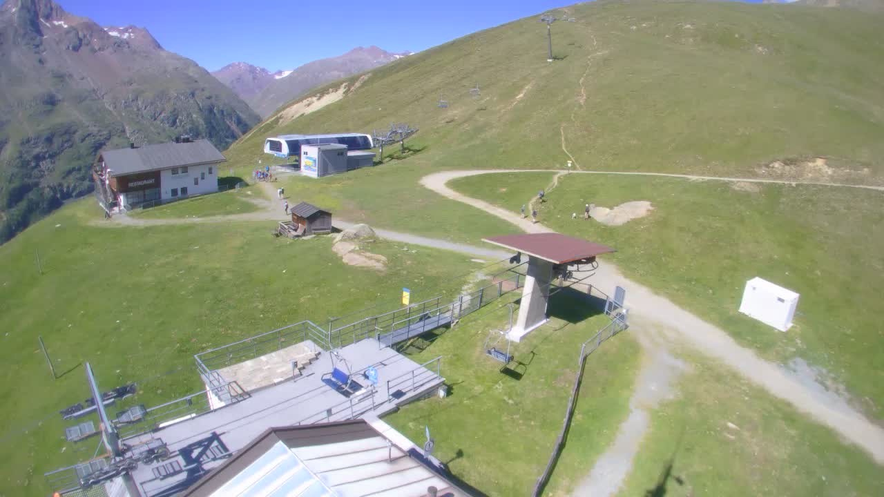 Archived image Webcam Vent - Panoramarestaurant Stablein