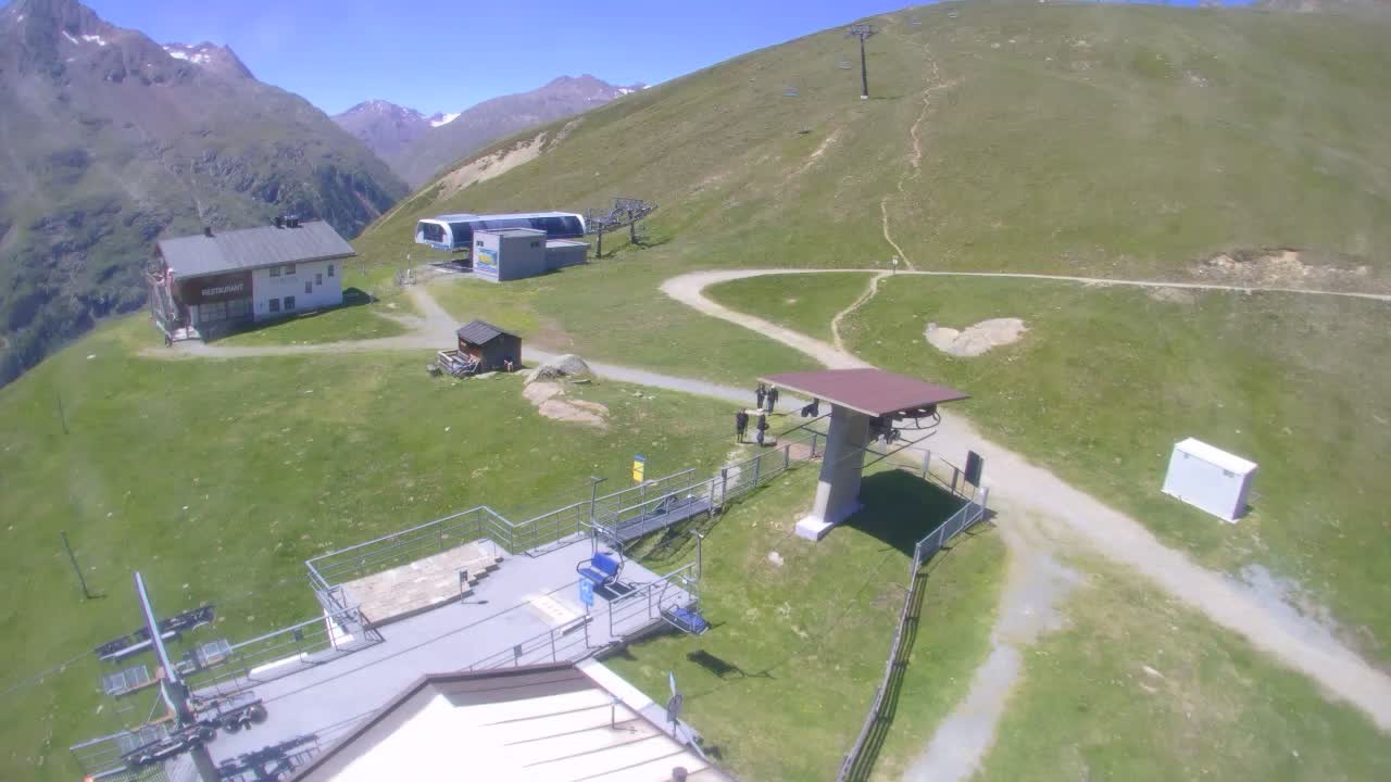 Archiv Foto Webcam Panoramarestaurant Stablein (Vent)