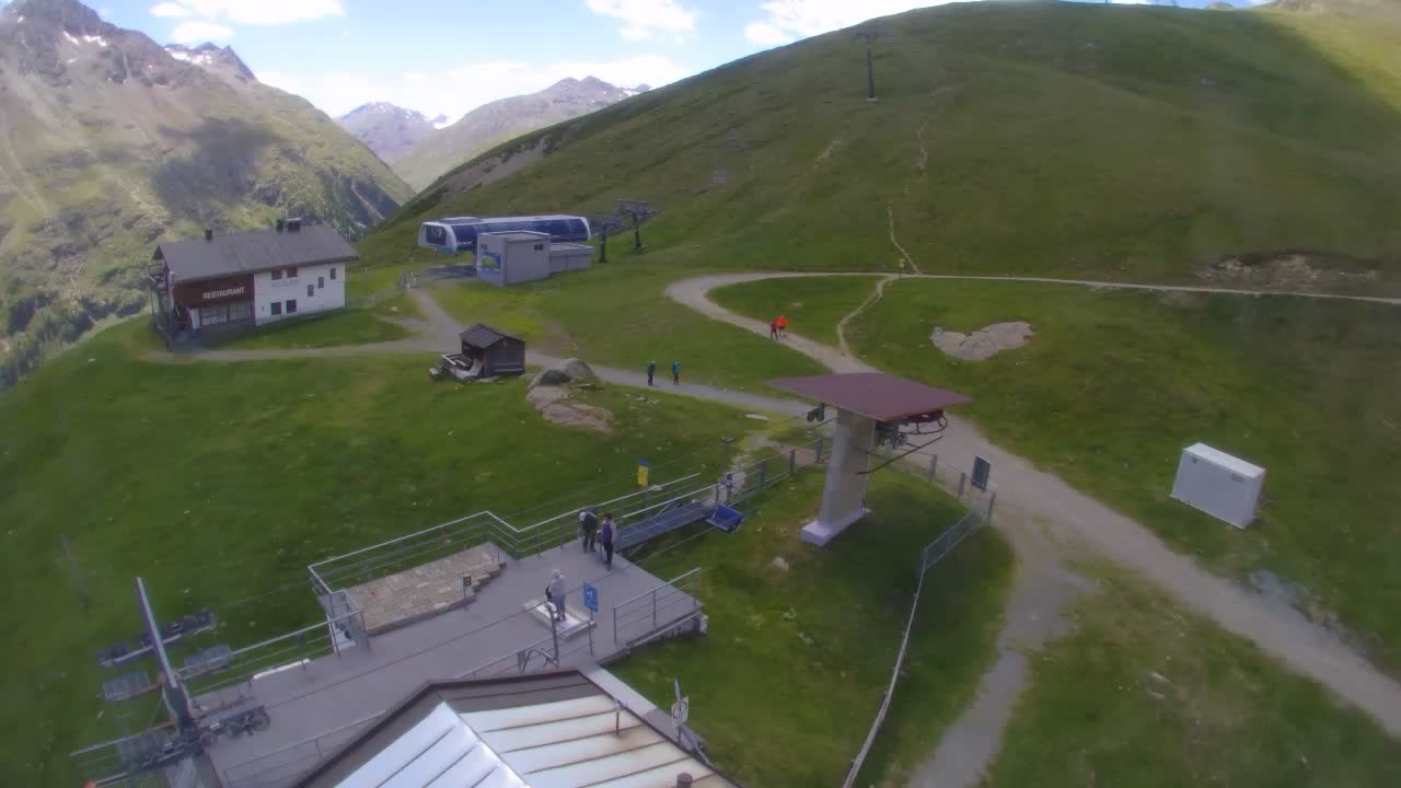 Archiv Foto Webcam Panoramarestaurant Stablein (Vent)