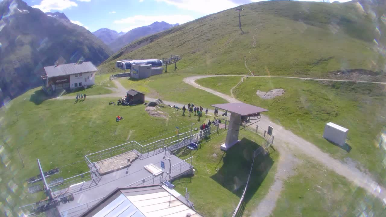 Archiv Foto Webcam Panoramarestaurant Stablein (Vent)