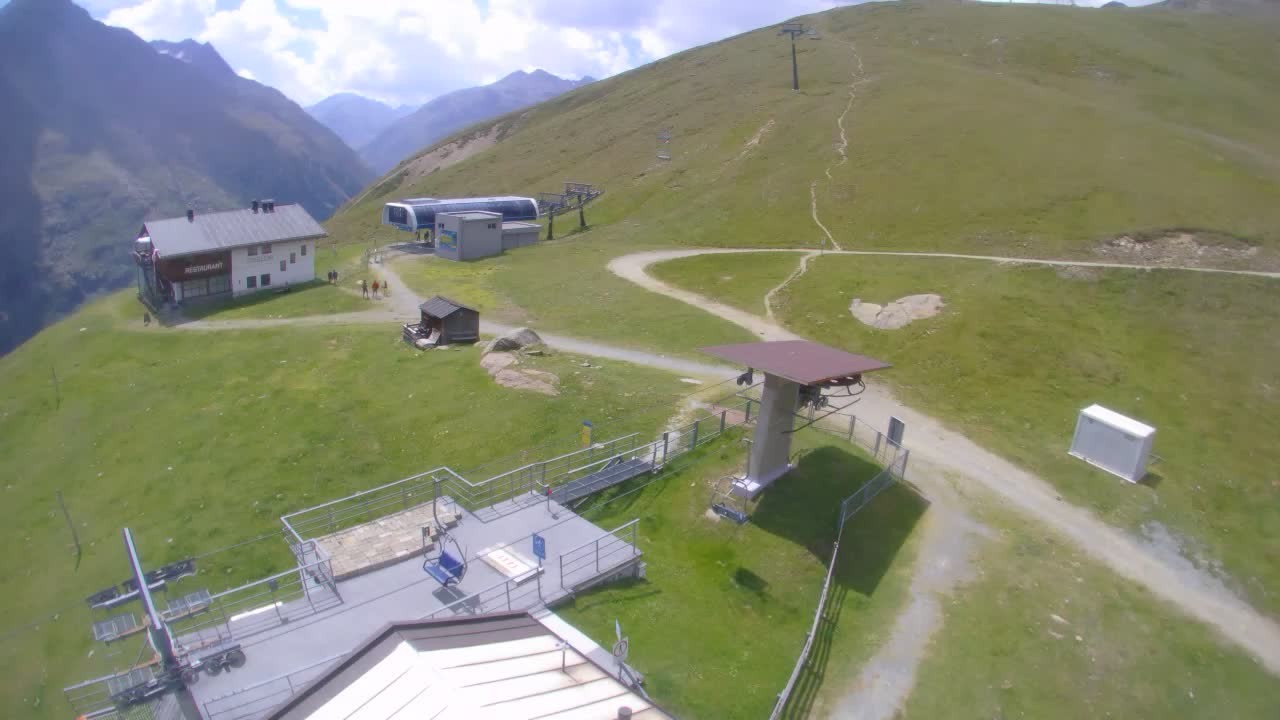 Archiv Foto Webcam Panoramarestaurant Stablein (Vent)
