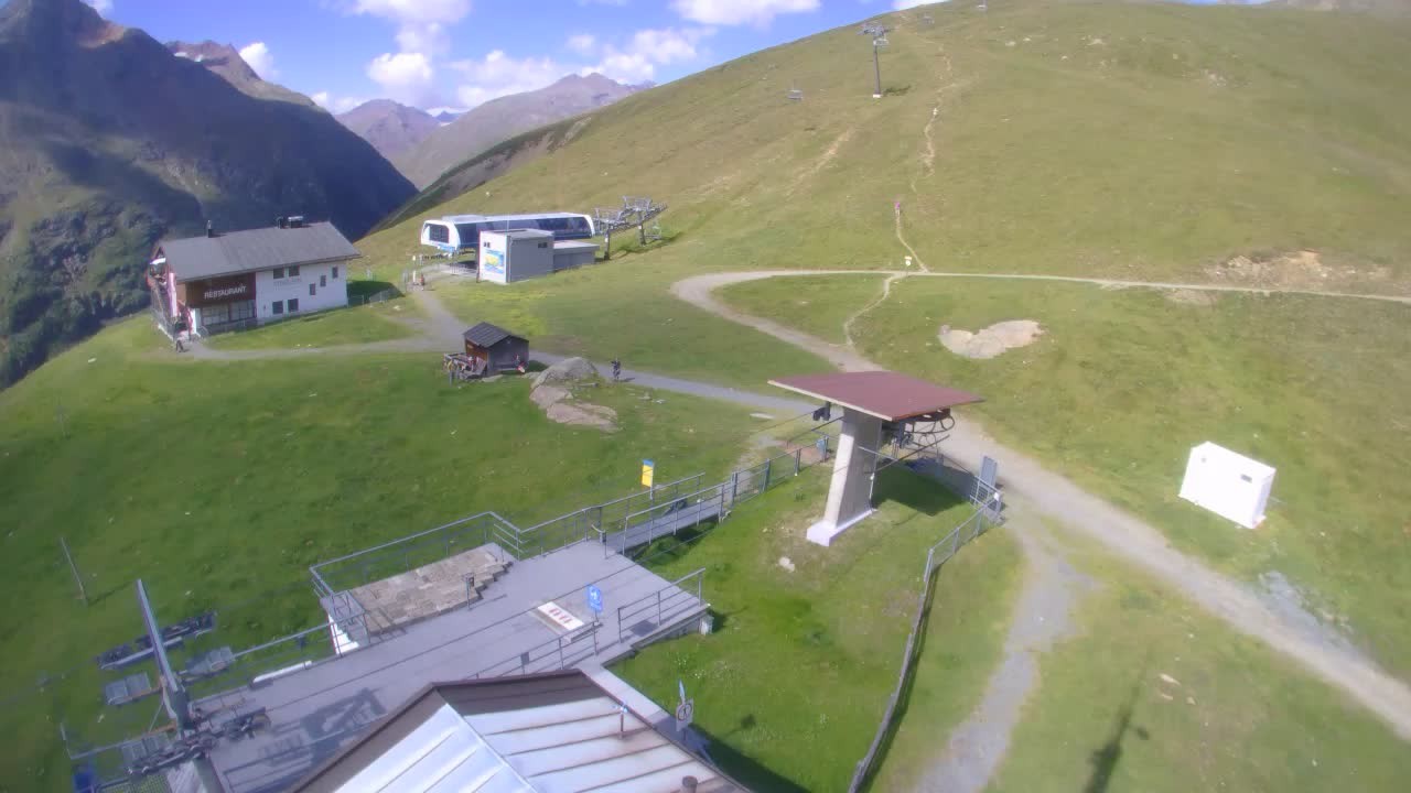 Archiv Foto Webcam Panoramarestaurant Stablein (Vent)