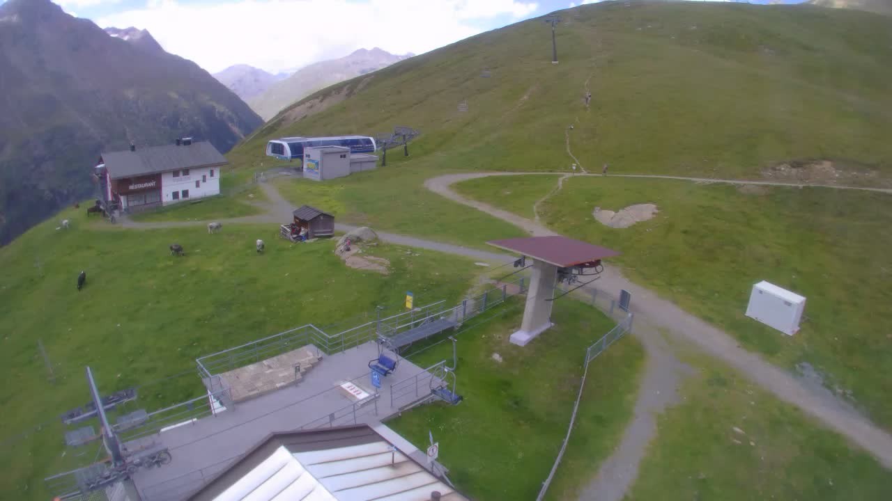 Archiv Foto Webcam Panoramarestaurant Stablein (Vent)