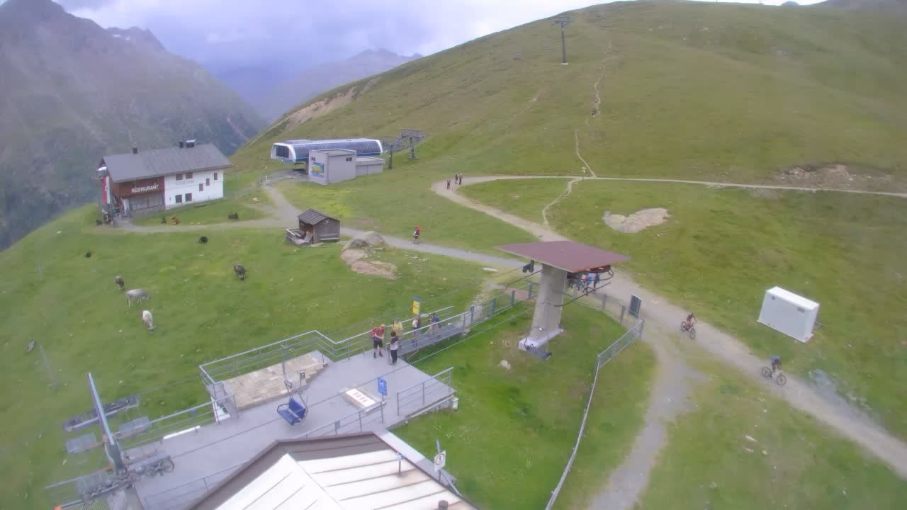 Archiv Foto Webcam Panoramarestaurant Stablein (Vent)
