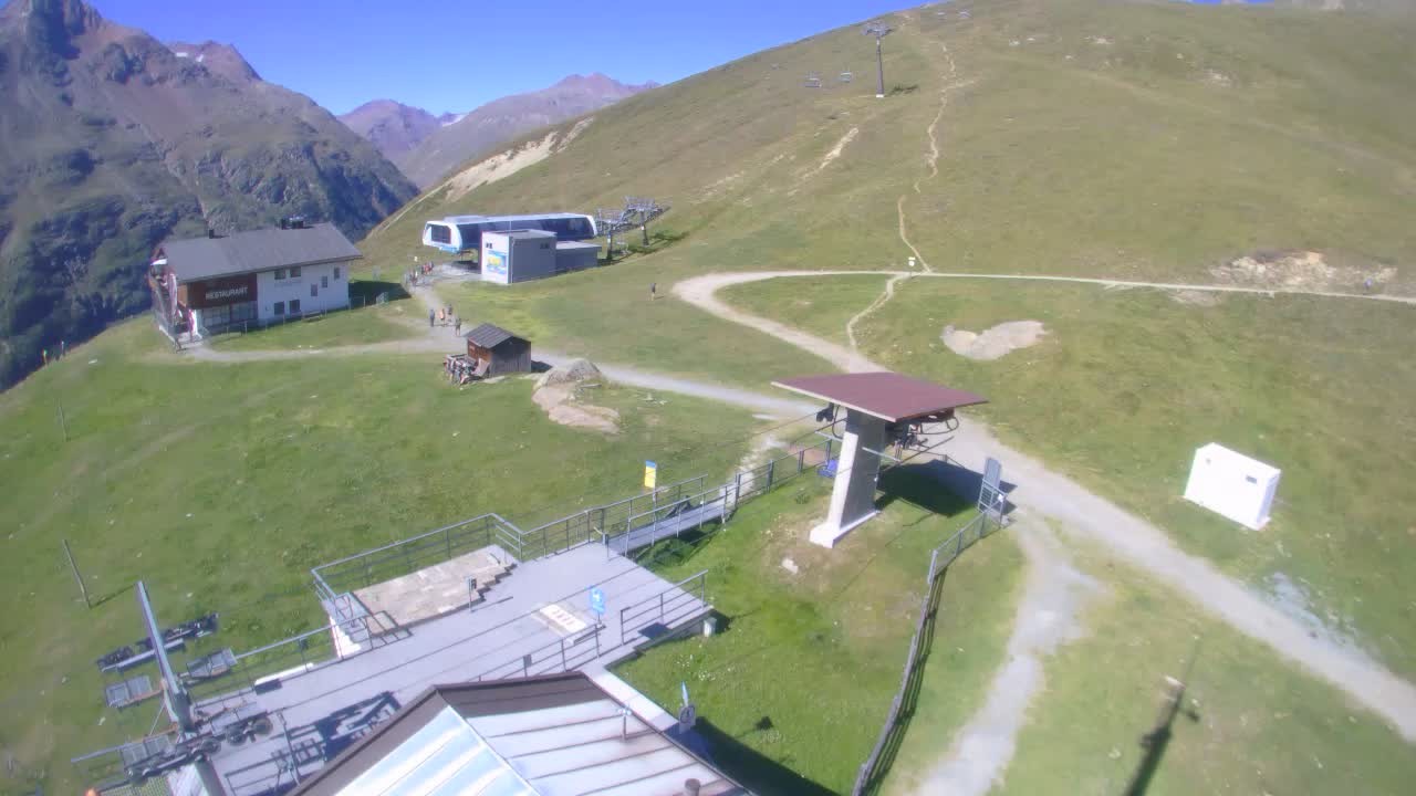 Archived image Webcam Vent - Panoramarestaurant Stablein