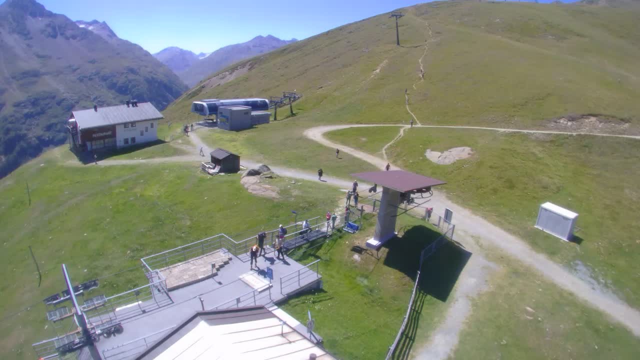 Archived image Webcam Vent - Panoramarestaurant Stablein