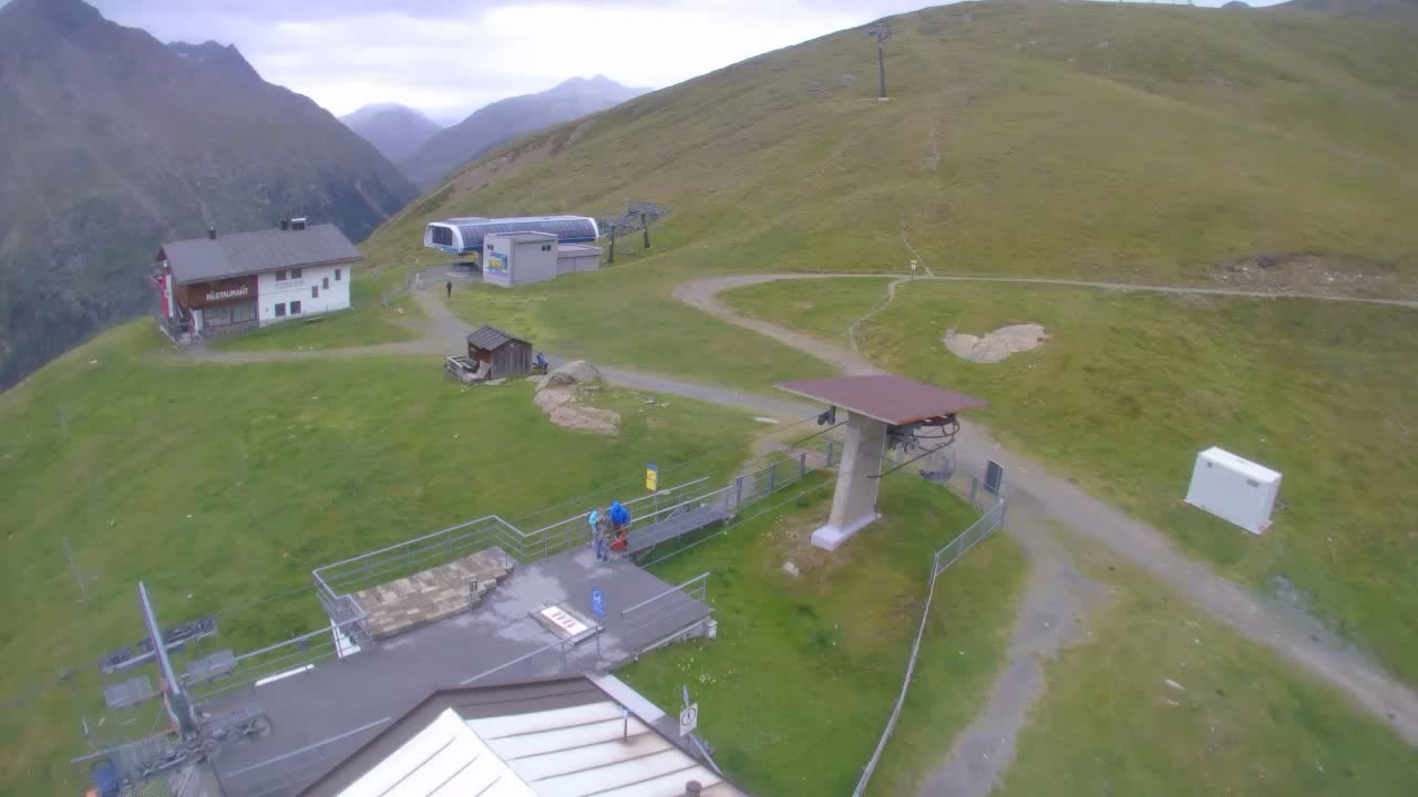 Archiv Foto Webcam Panoramarestaurant Stablein (Vent)