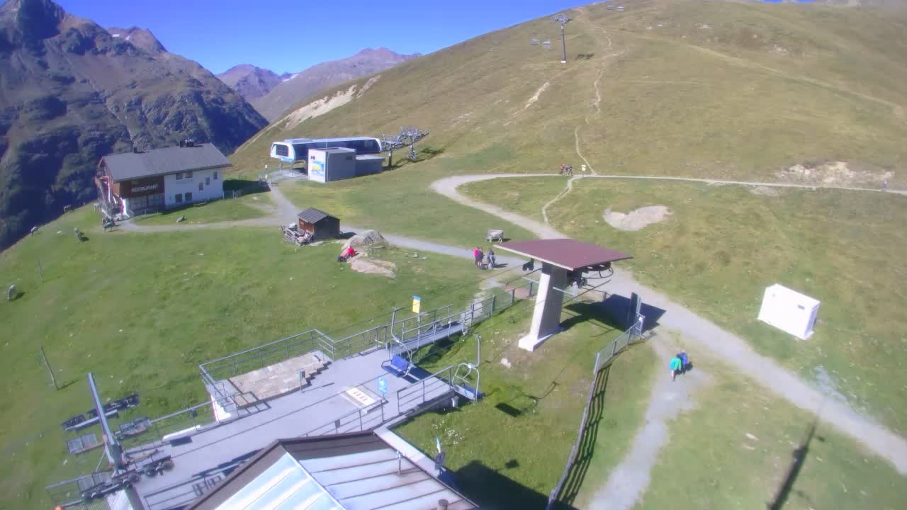 Archiv Foto Webcam Panoramarestaurant Stablein (Vent)