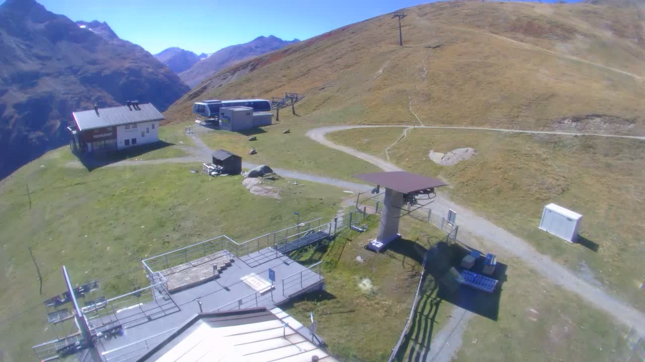 Archiv Foto Webcam Panoramarestaurant Stablein (Vent)