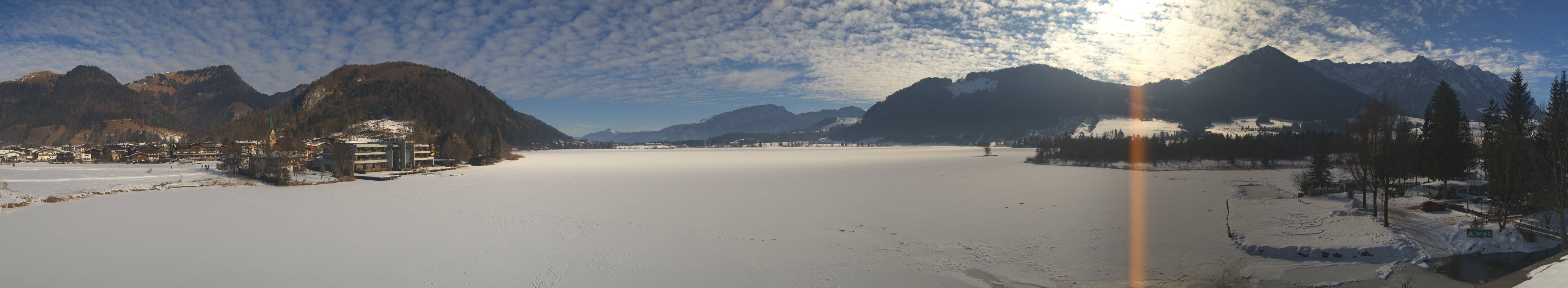 Archived image Webcam Walchsee in Kaiserwinkl in Tyrol