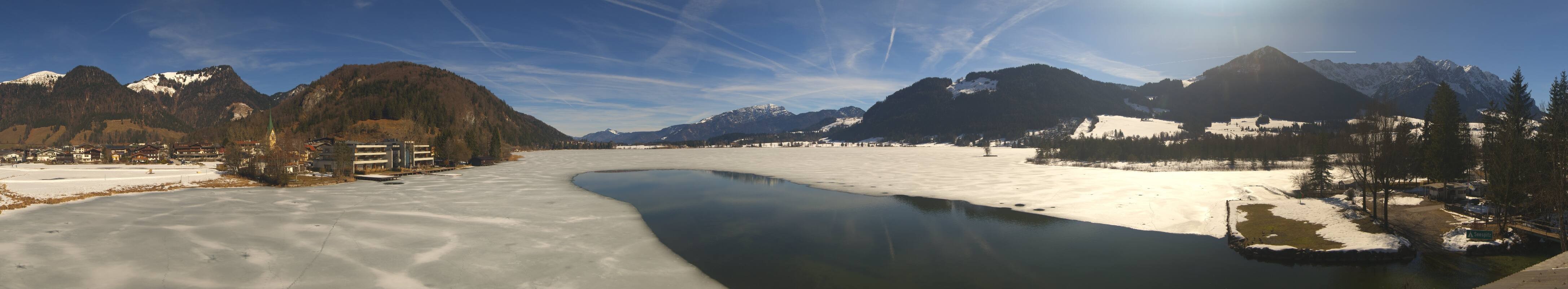 Archived image Webcam Walchsee in Kaiserwinkl in Tyrol