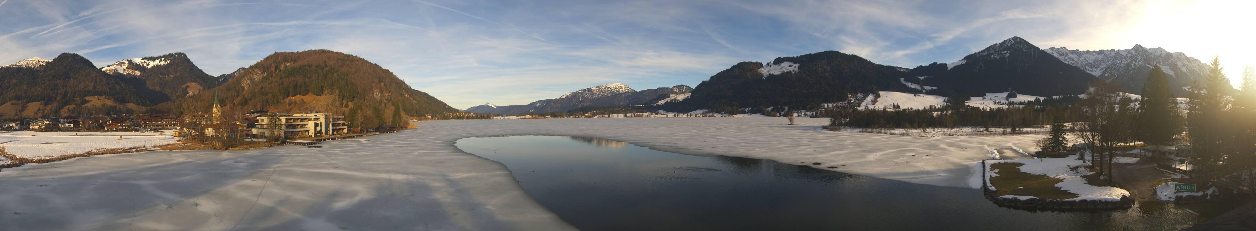 Archived image Webcam Walchsee in Kaiserwinkl in Tyrol