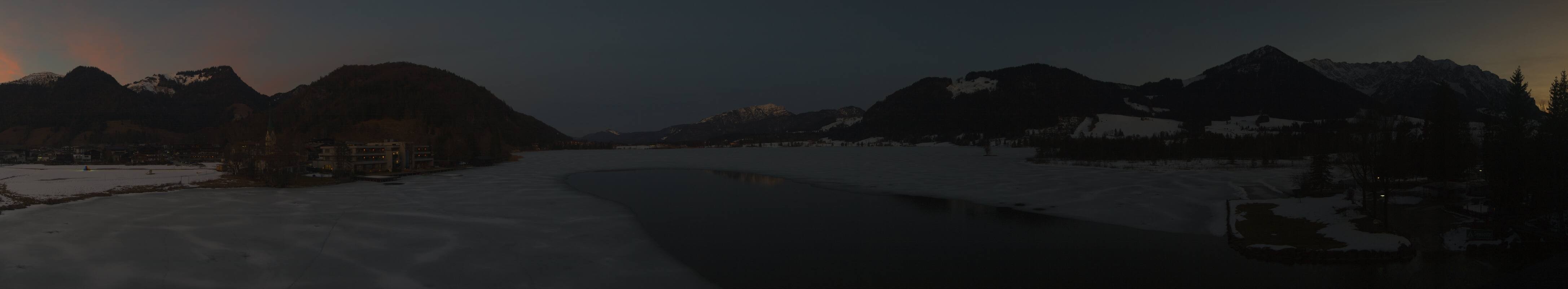 Archived image Webcam Walchsee in Kaiserwinkl in Tyrol