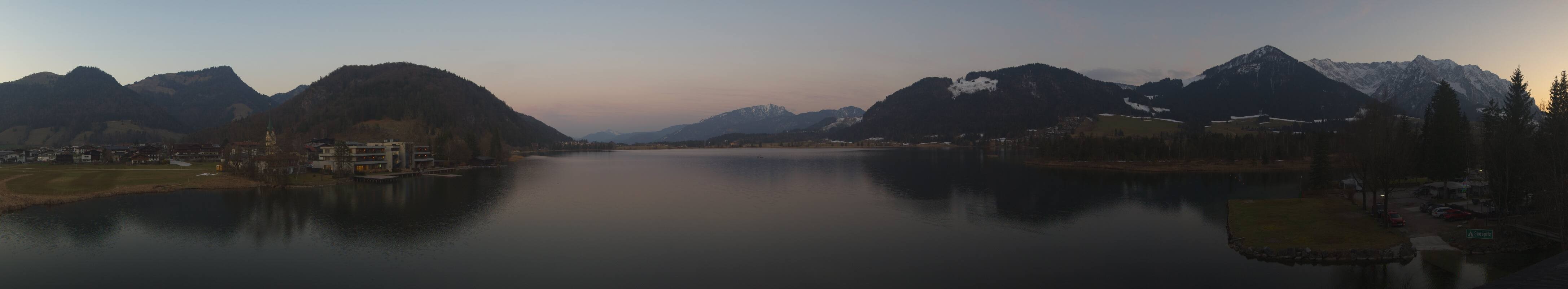 Archived image Webcam Walchsee in Kaiserwinkl in Tyrol