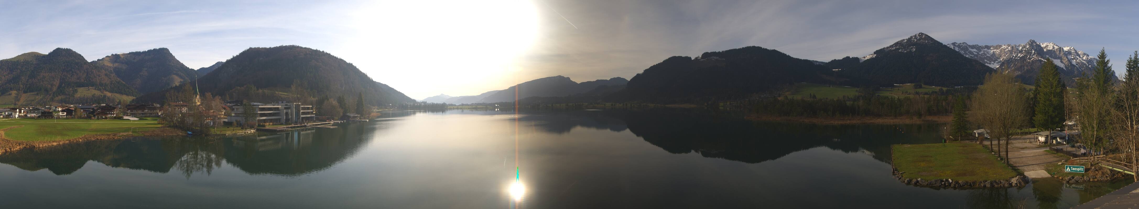 Archived image Webcam Walchsee in Kaiserwinkl in Tyrol