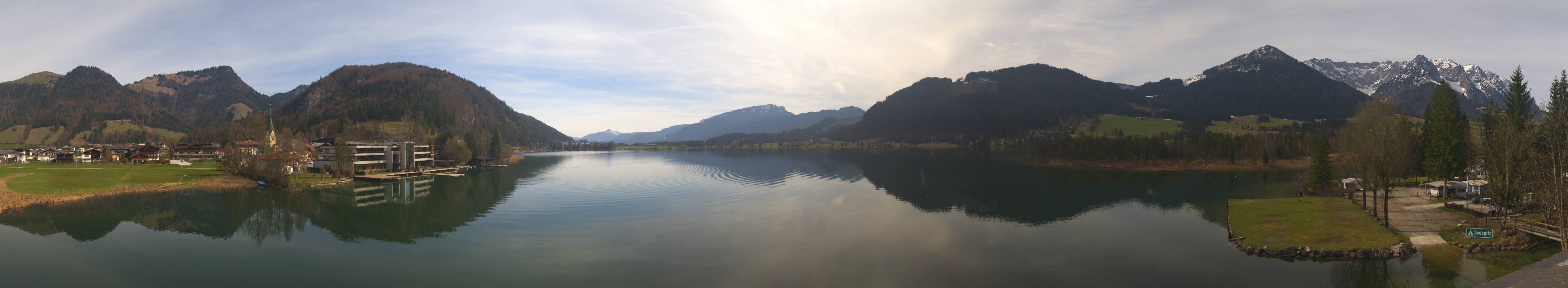 Archived image Webcam Walchsee in Kaiserwinkl in Tyrol
