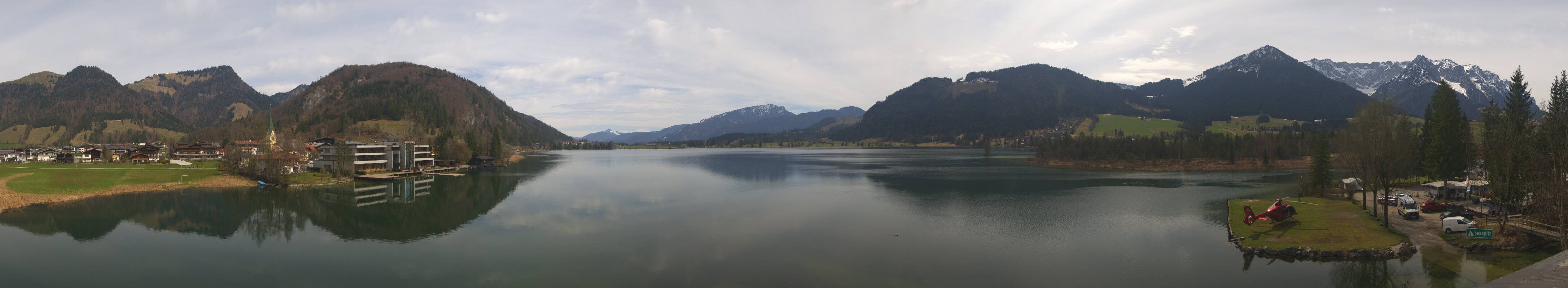 Archived image Webcam Walchsee in Kaiserwinkl in Tyrol