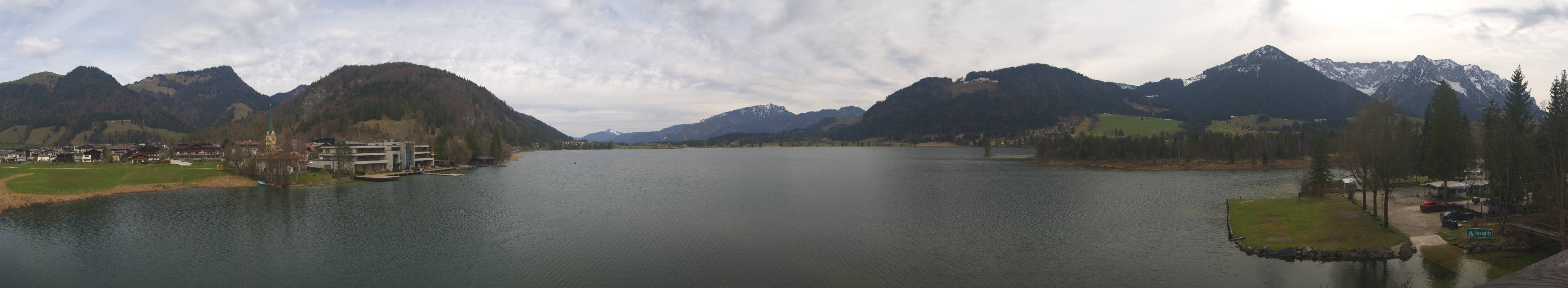 Archived image Webcam Walchsee in Kaiserwinkl in Tyrol