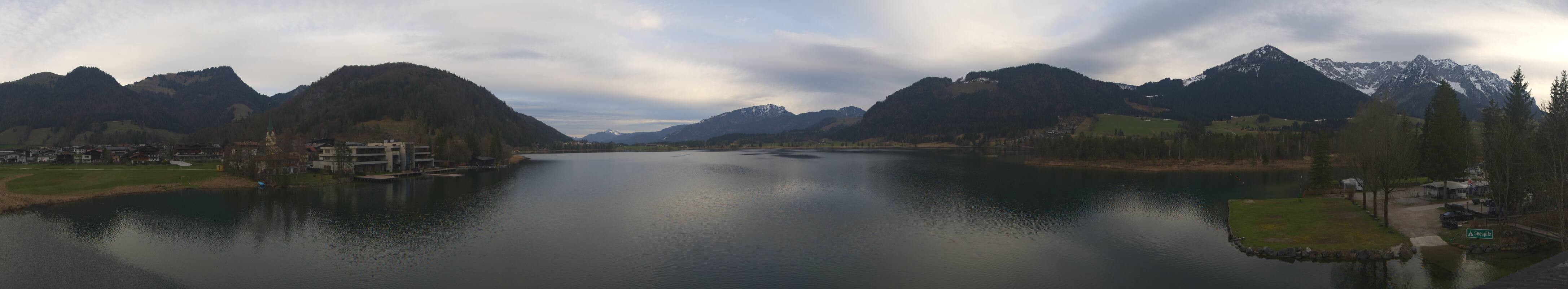 Archived image Webcam Walchsee in Kaiserwinkl in Tyrol