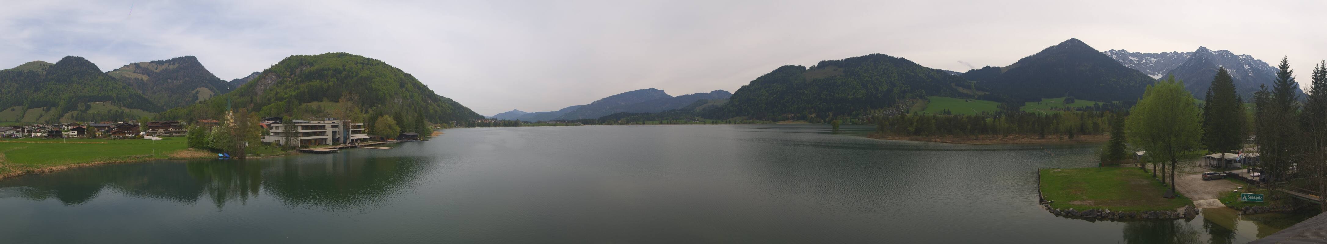Archived image Webcam Walchsee in Kaiserwinkl in Tyrol