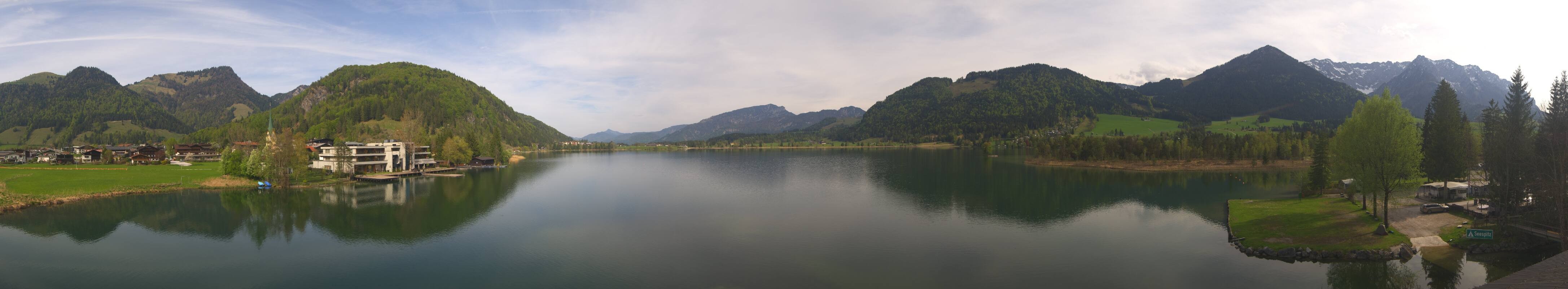 Archived image Webcam Walchsee in Kaiserwinkl in Tyrol