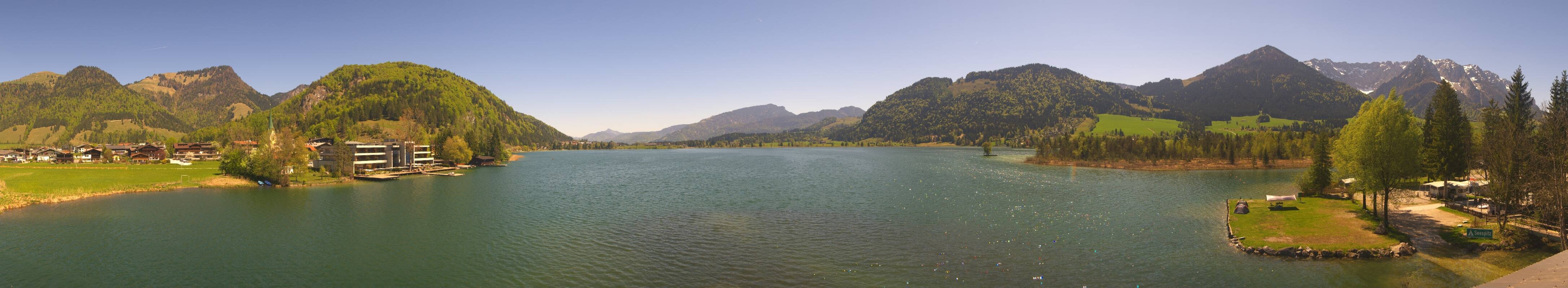 Archived image Webcam Walchsee in Kaiserwinkl in Tyrol