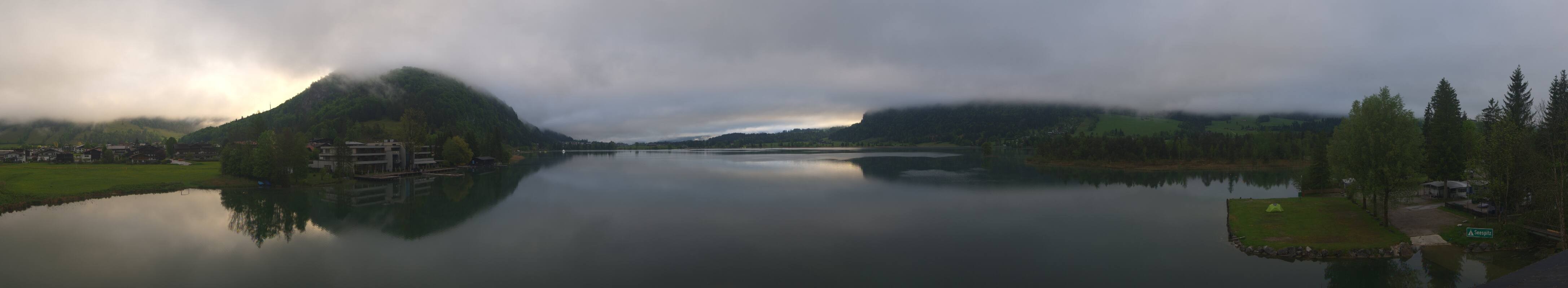 Archived image Webcam Walchsee in Kaiserwinkl in Tyrol